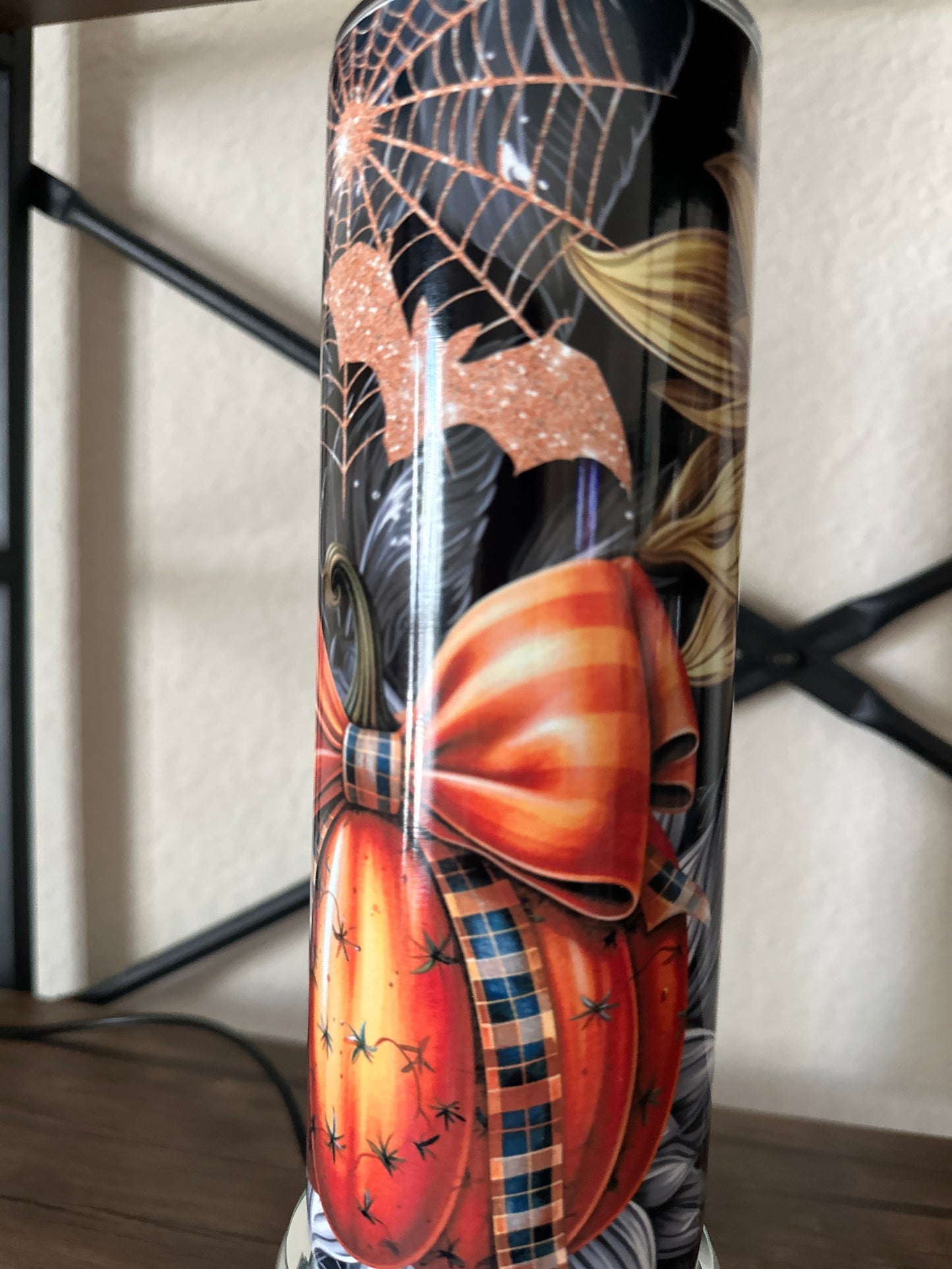 Halloween Pumpkin Tumbler | 20 oz Steel Tumbler | Fall Tumbler | Pumpkin Tumbler