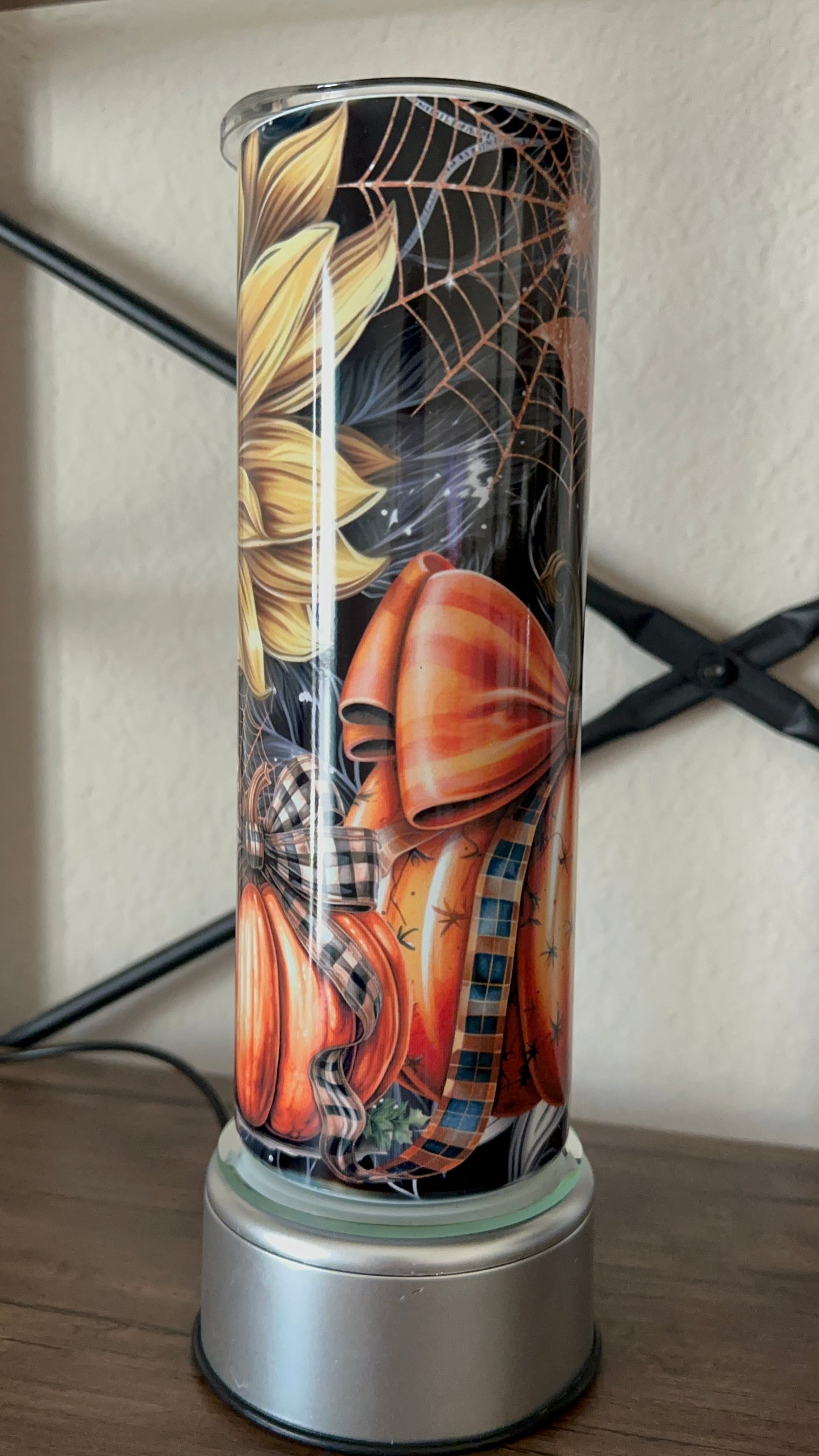 Halloween Pumpkin Tumbler | 20 oz Steel Tumbler | Fall Tumbler | Pumpkin Tumbler