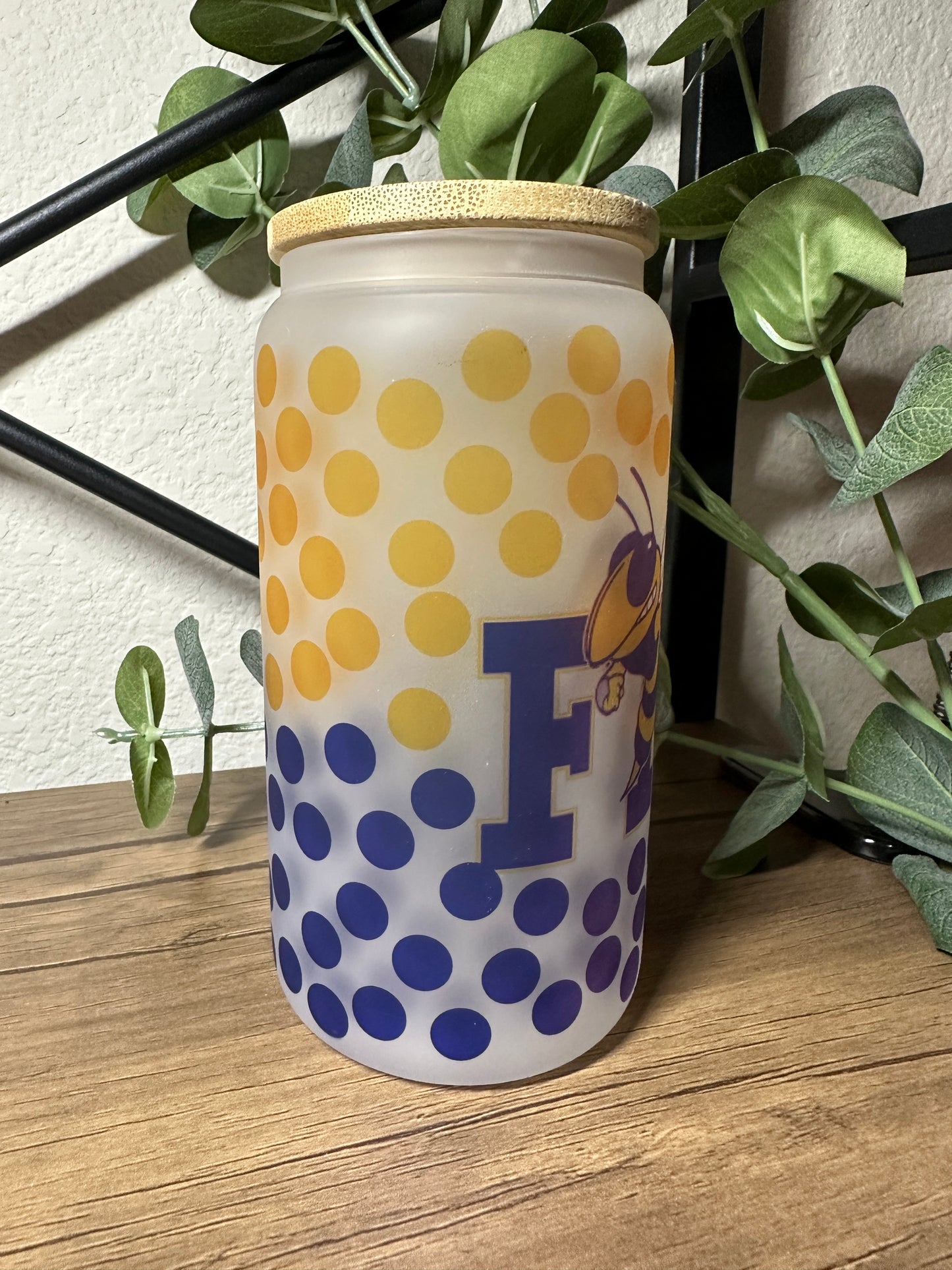 Fort Mill Glass Tumbler - School Spirit - Teacher Appreciation Gifts