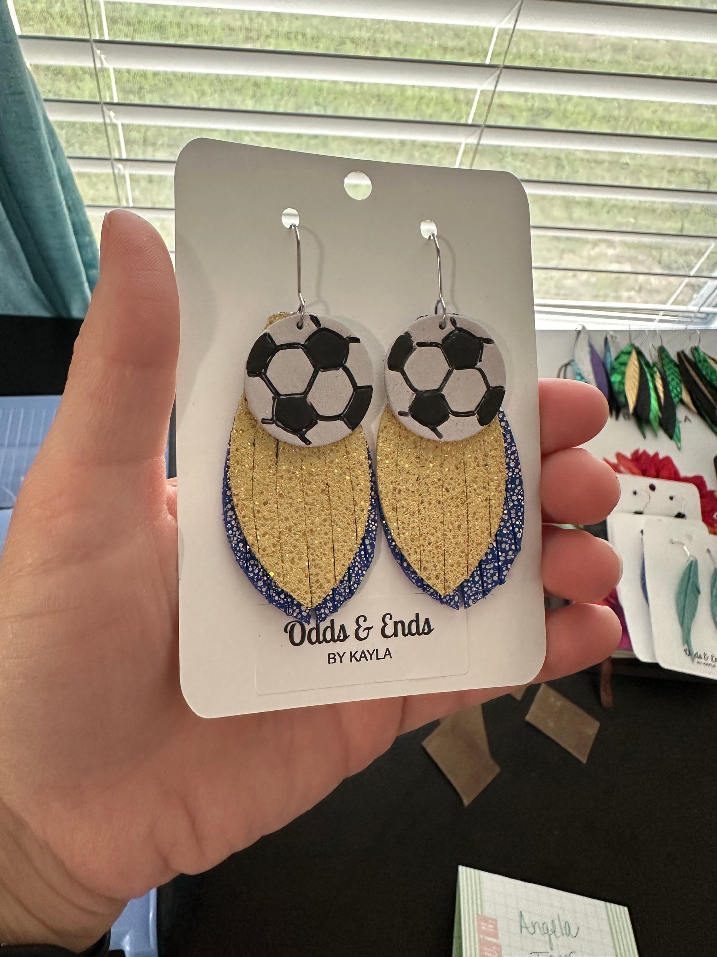 Blue & Yellow Soccer Ball