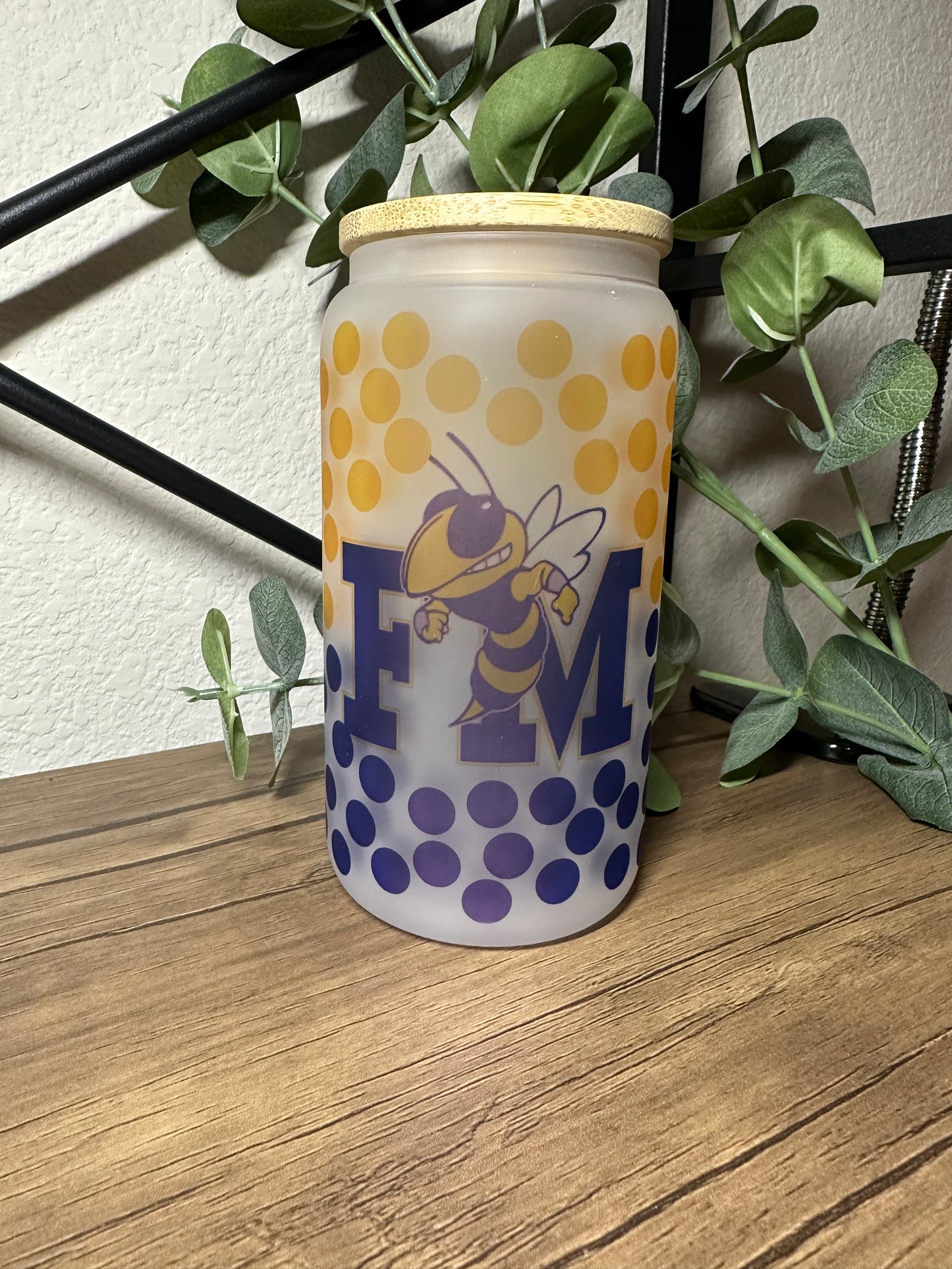 Fort Mill Glass Tumbler - School Spirit - Teacher Appreciation Gifts