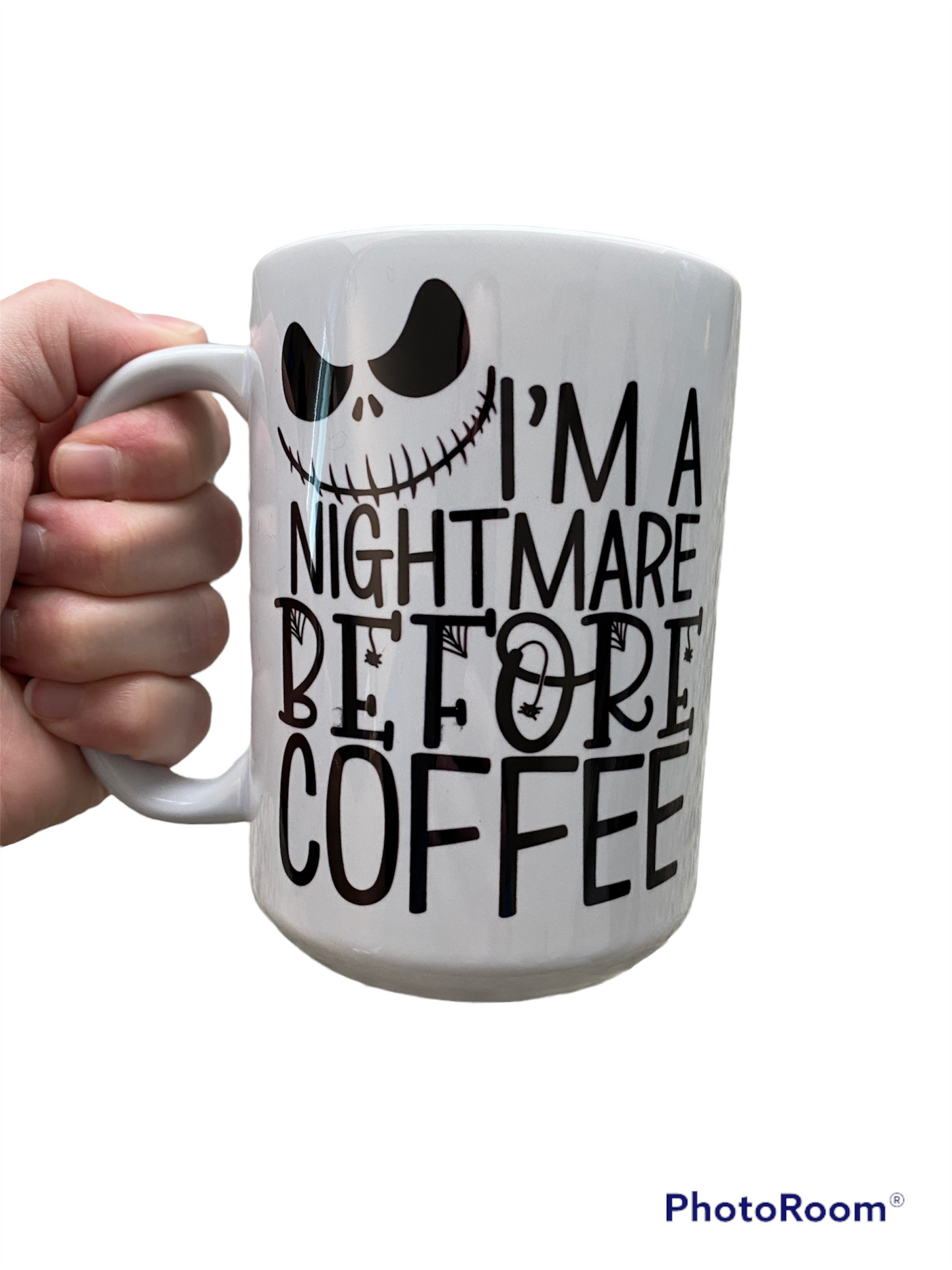 I’m a nightmare before coffee