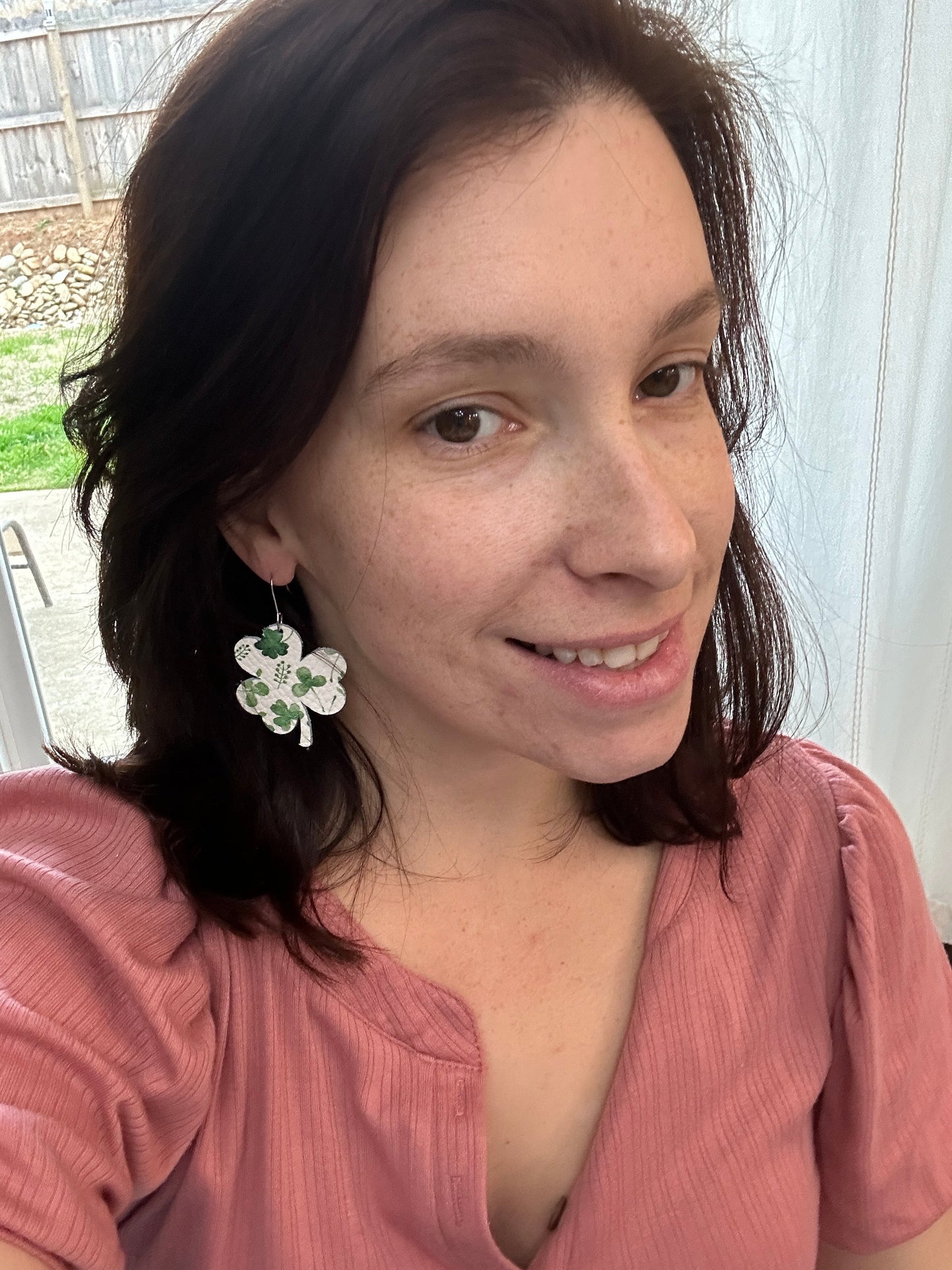 Layered Shamrocks | St Paddy’s Day | St Patrick’s Day | Lucky Earrings