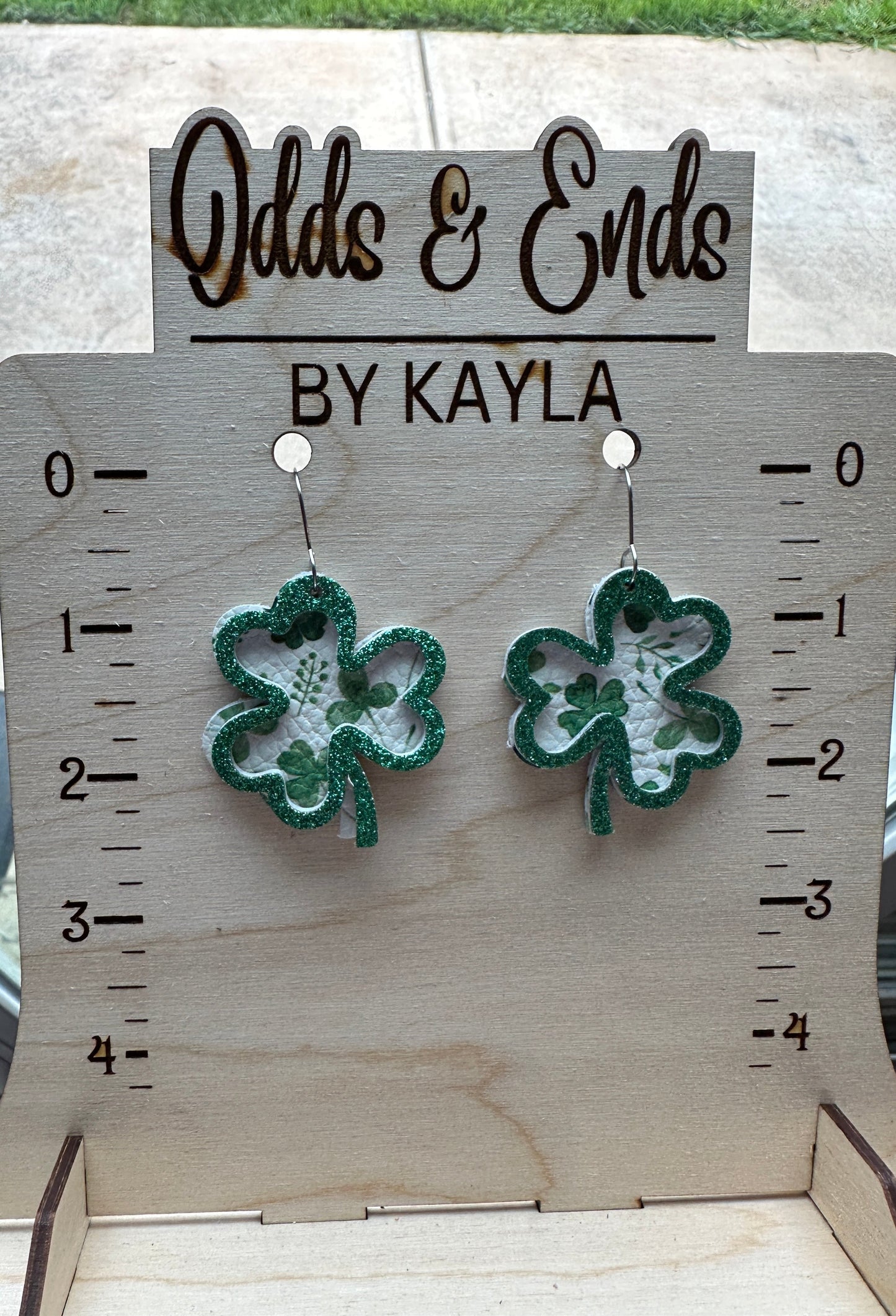 Layered Shamrocks | St Paddy’s Day | St Patrick’s Day | Lucky Earrings