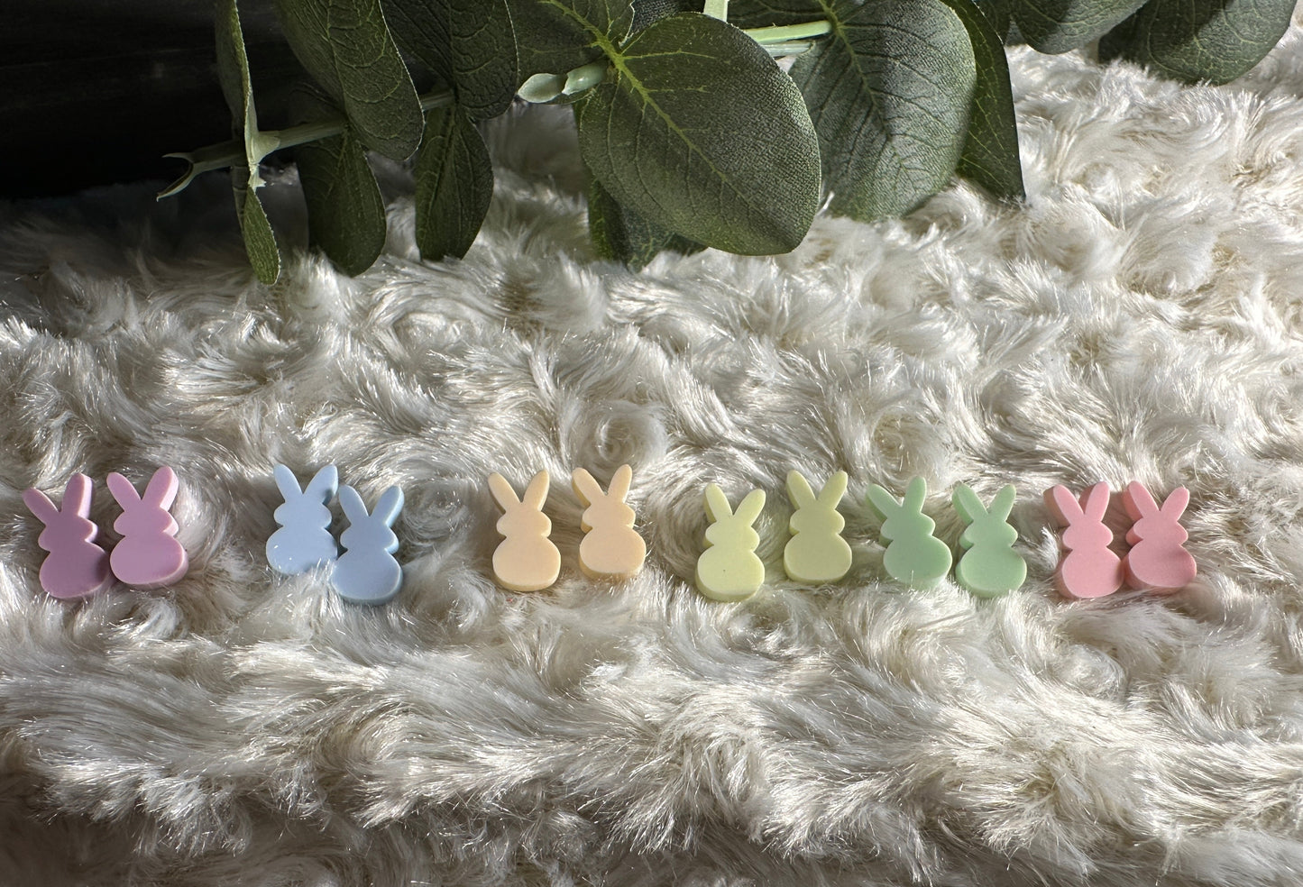 Bunny Studs | Easter Earrings | Peep Studs