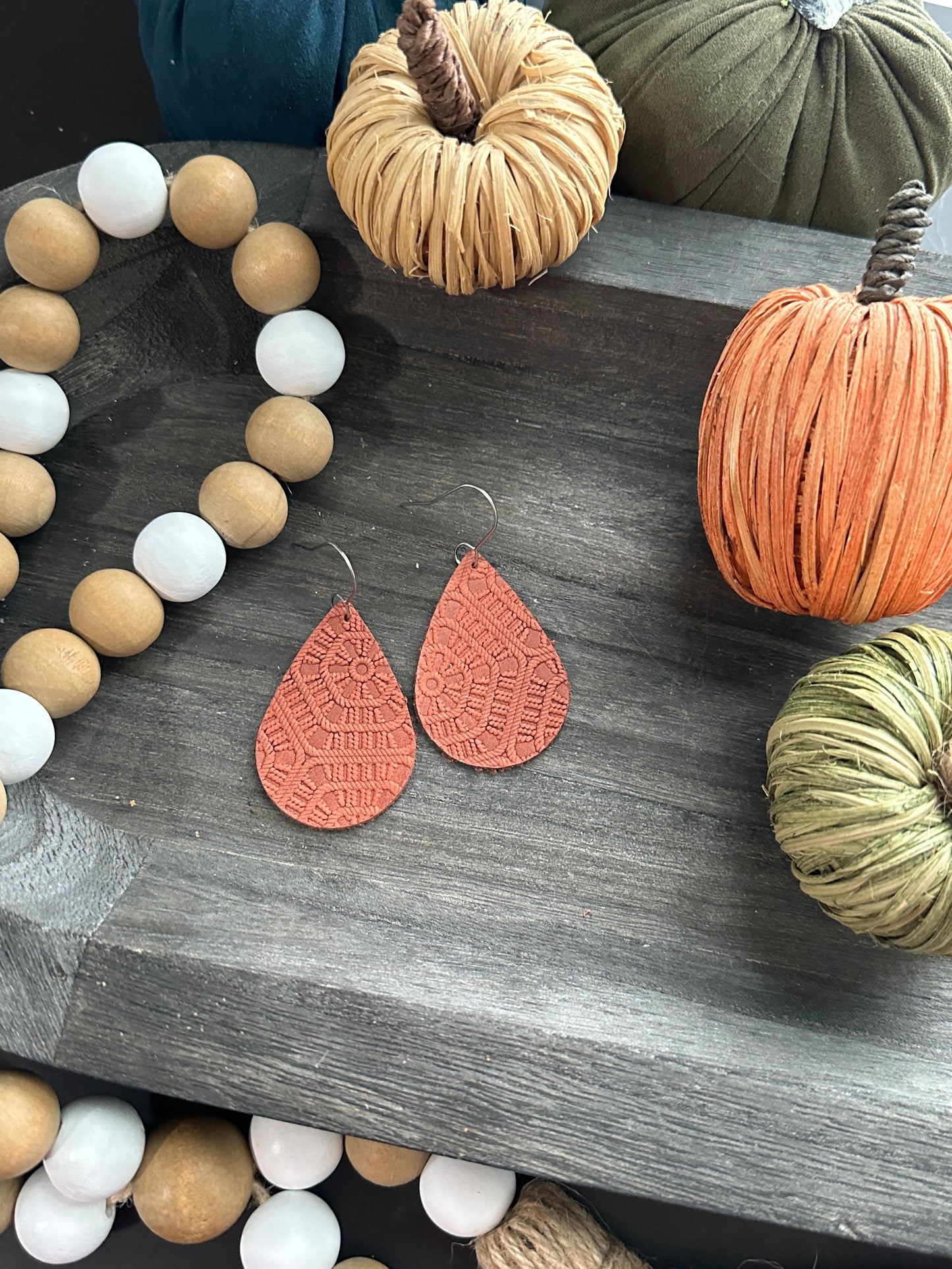 Fall Collection | Fall Plaid Earrings