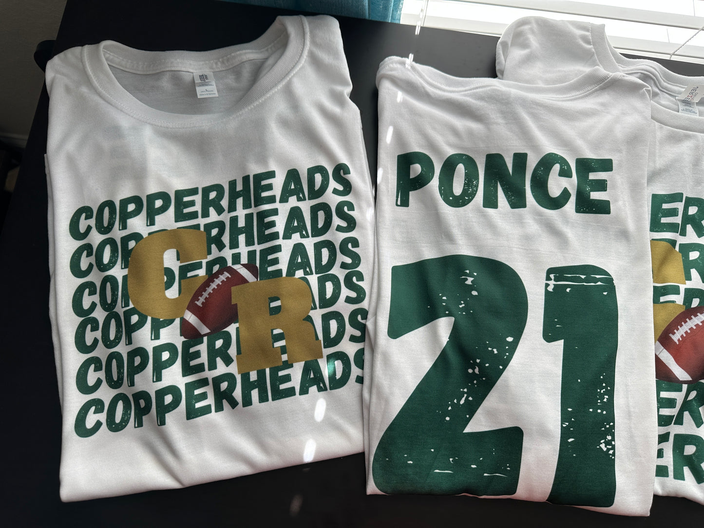 Copperheads Football Personalized TShirt