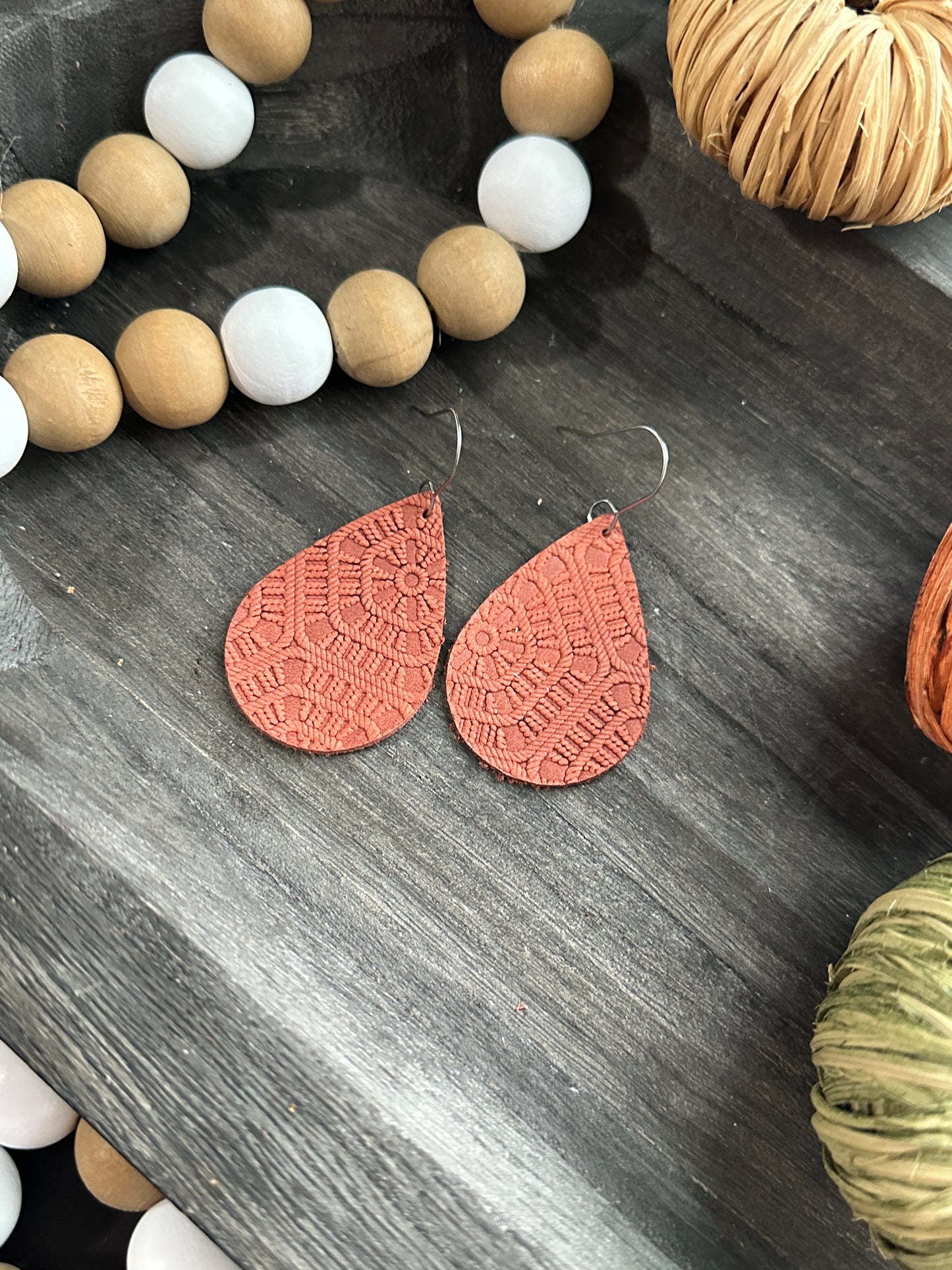 Fall Collection | Fall Plaid Earrings