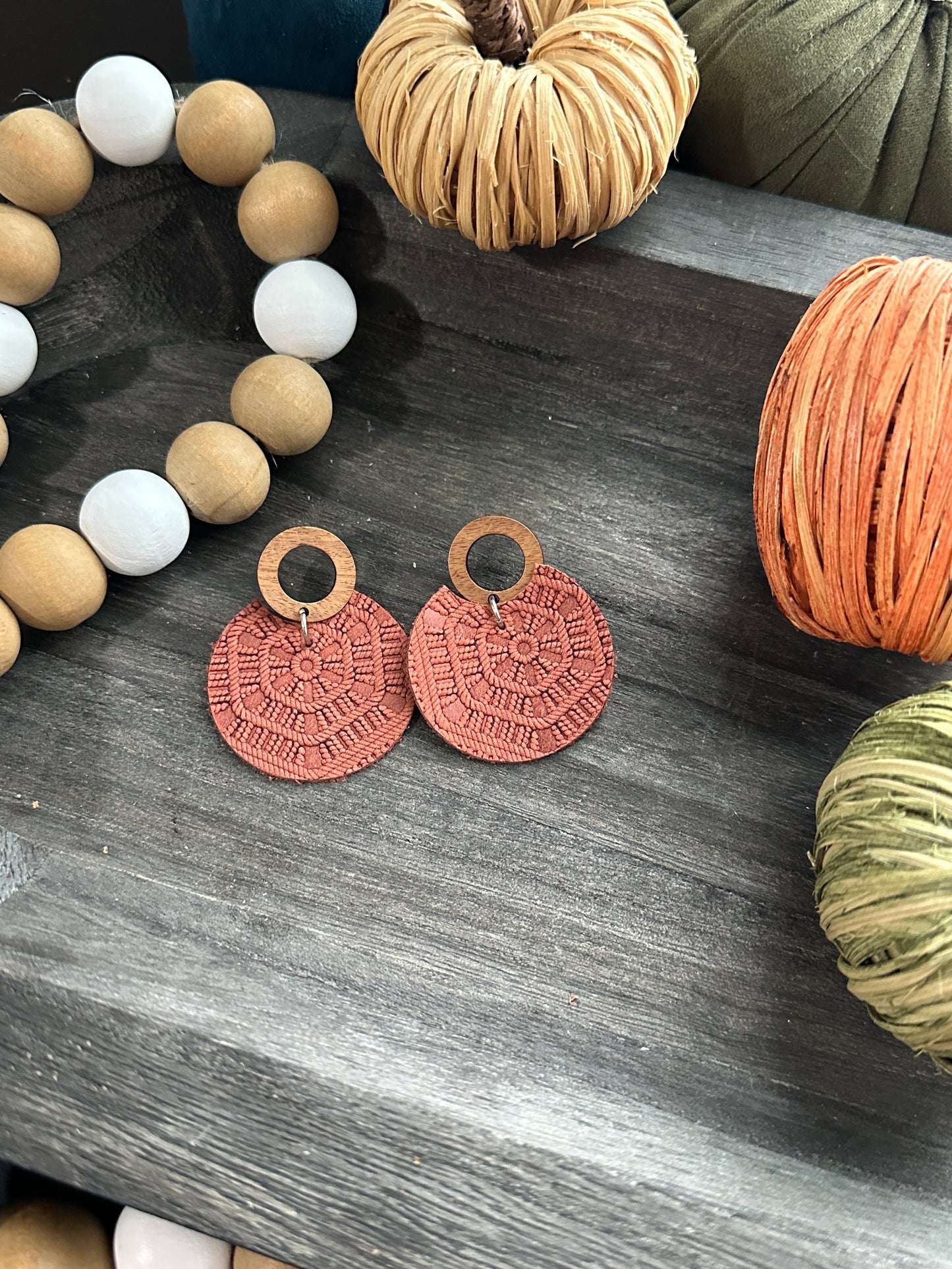 Fall Collection | Fall Plaid Earrings