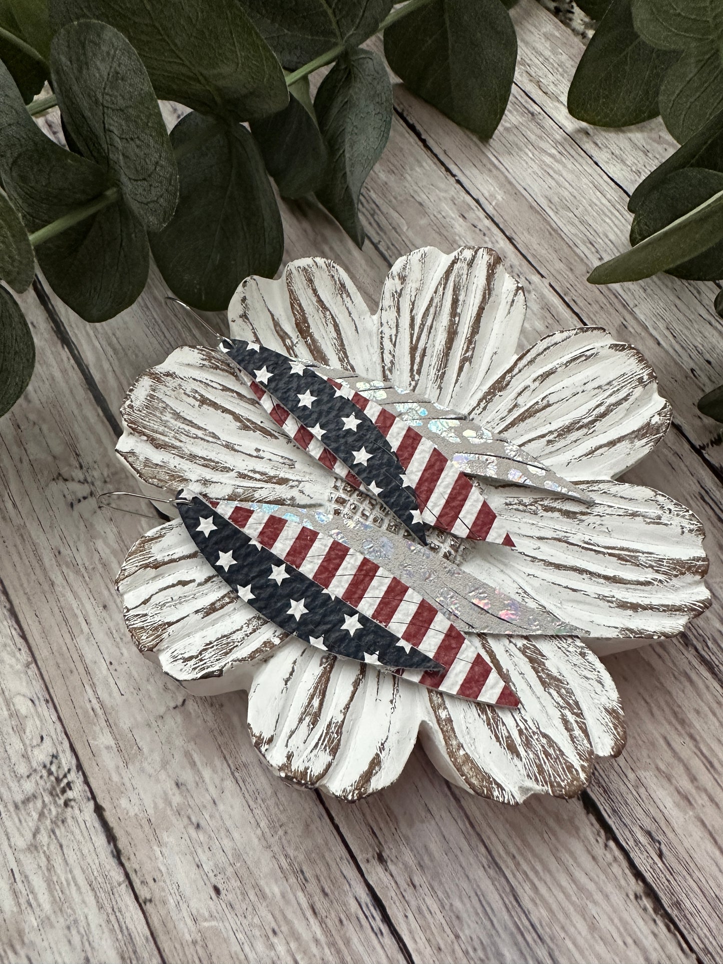 Stars & Stripes Feathers | Patriotic | 4th of July