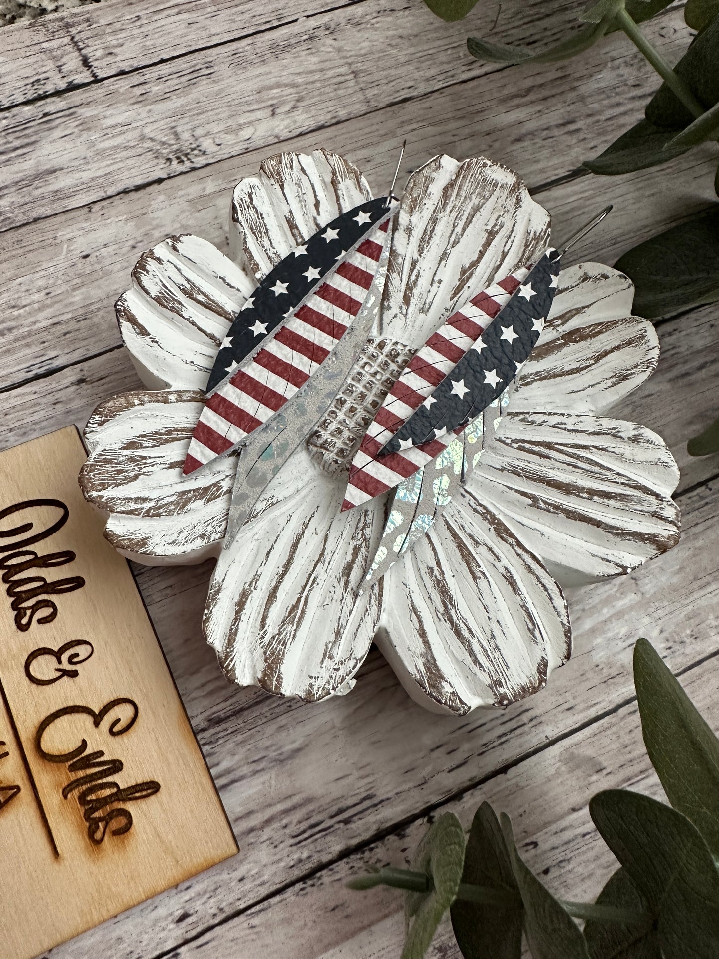 Stars & Stripes Feathers | Patriotic | 4th of July