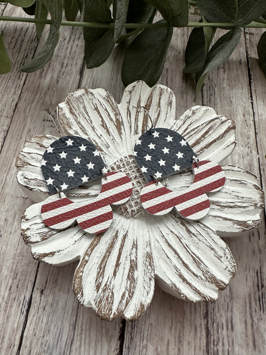 Stars & Stripes | Scalloped | Patriotic | 4th of July