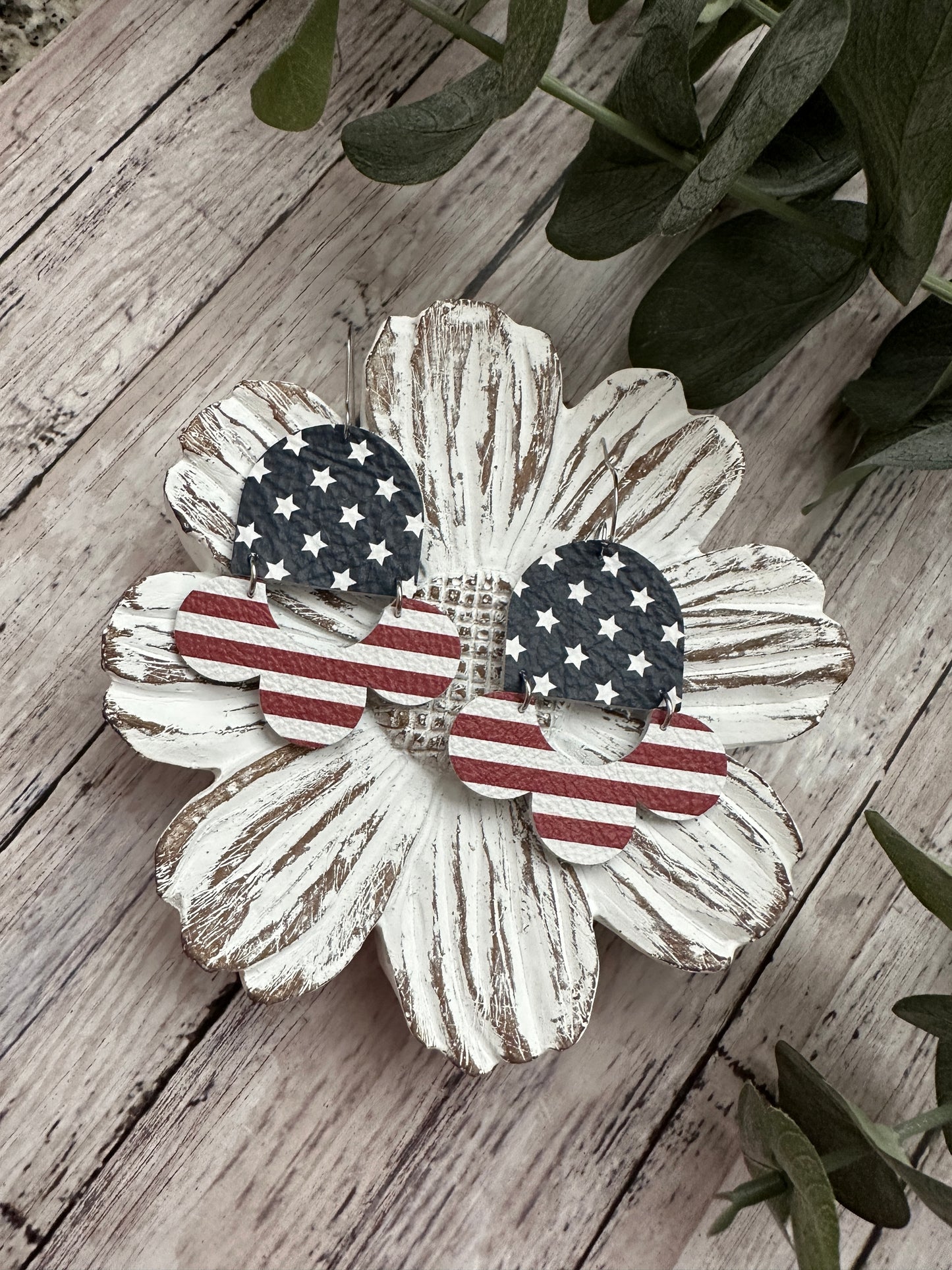 Stars & Stripes | Scalloped | Patriotic | 4th of July