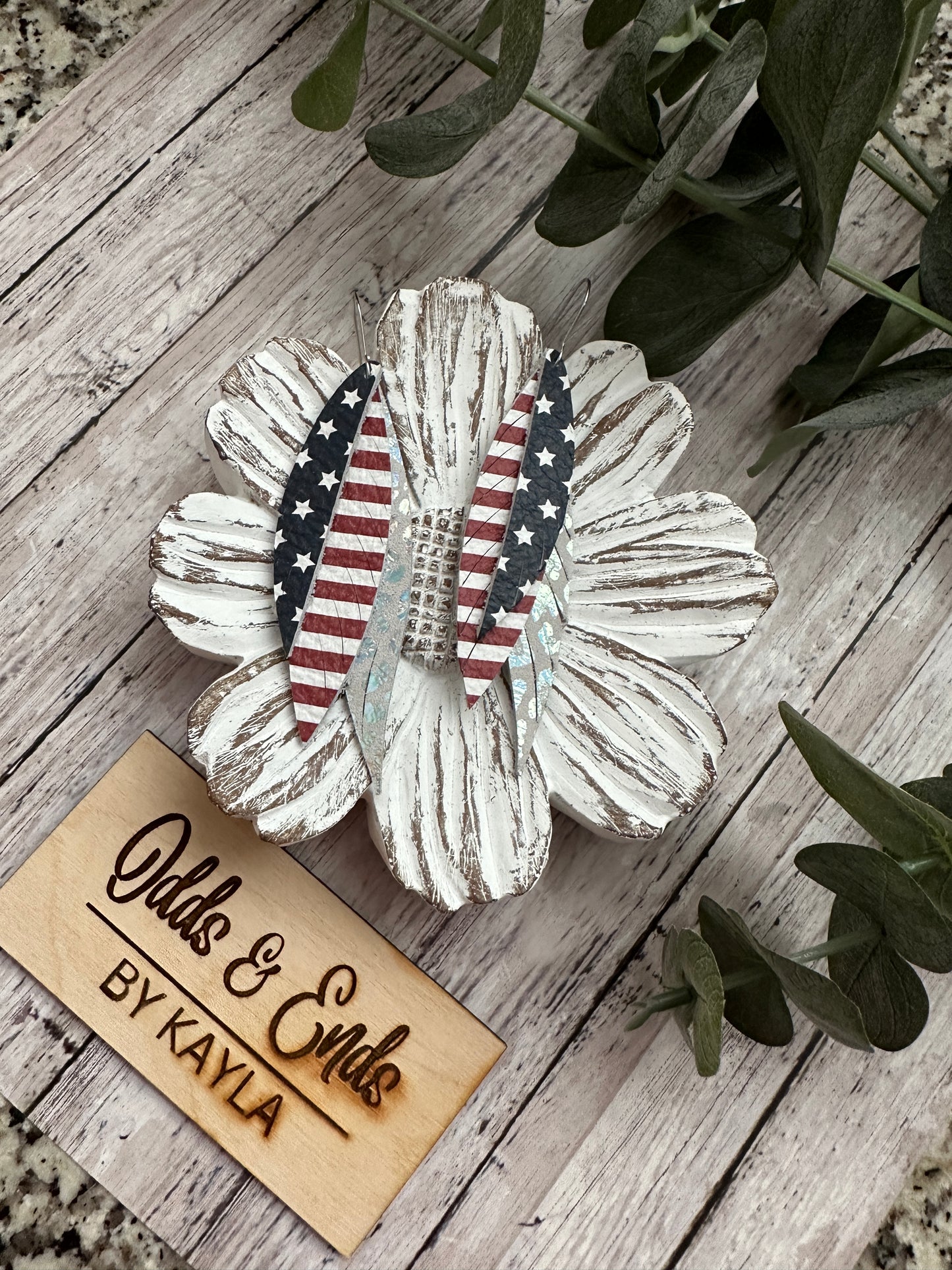 Stars & Stripes Feathers | Patriotic | 4th of July