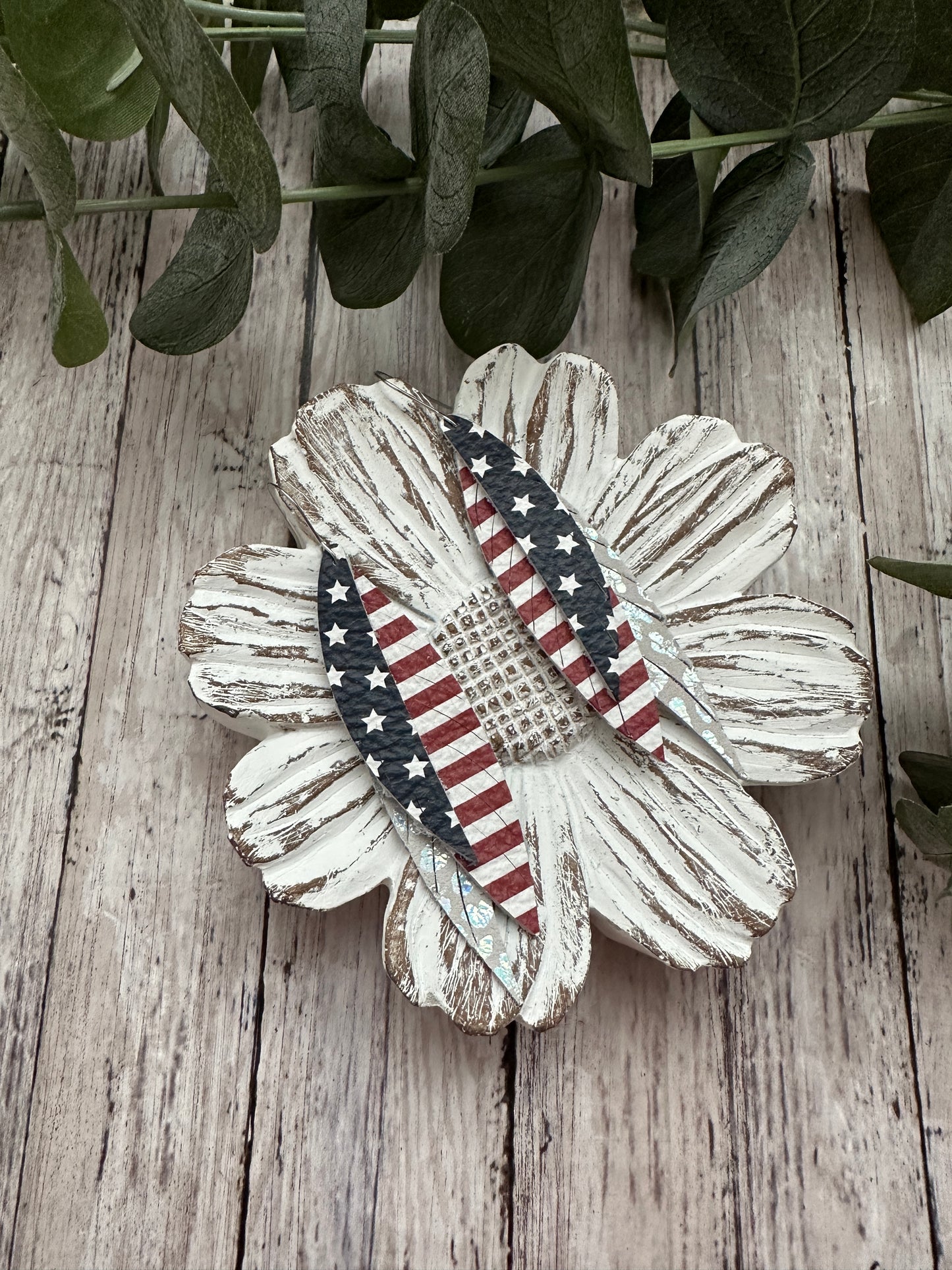 Stars & Stripes Feathers | Patriotic | 4th of July