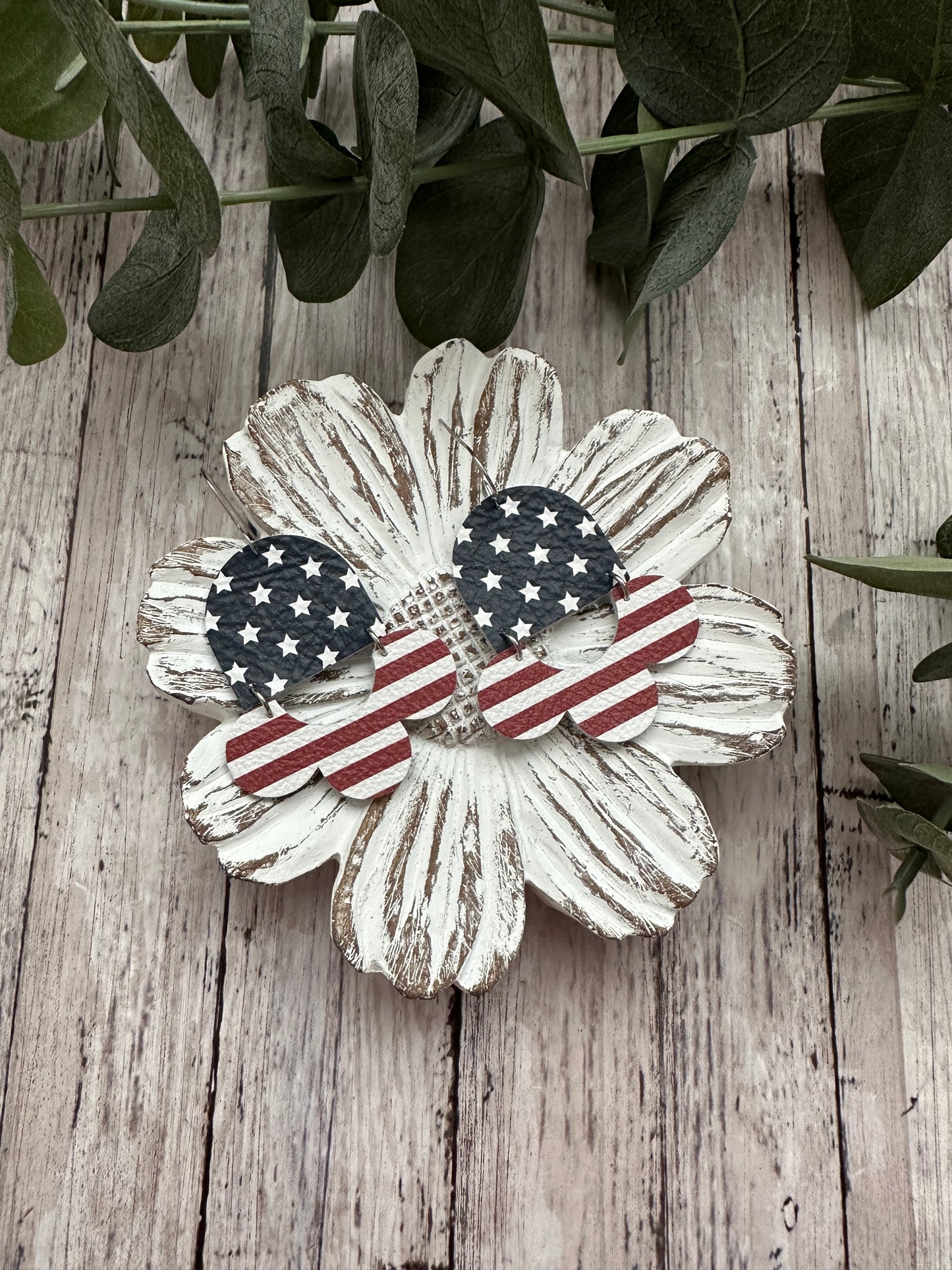 Stars & Stripes | Scalloped | Patriotic | 4th of July