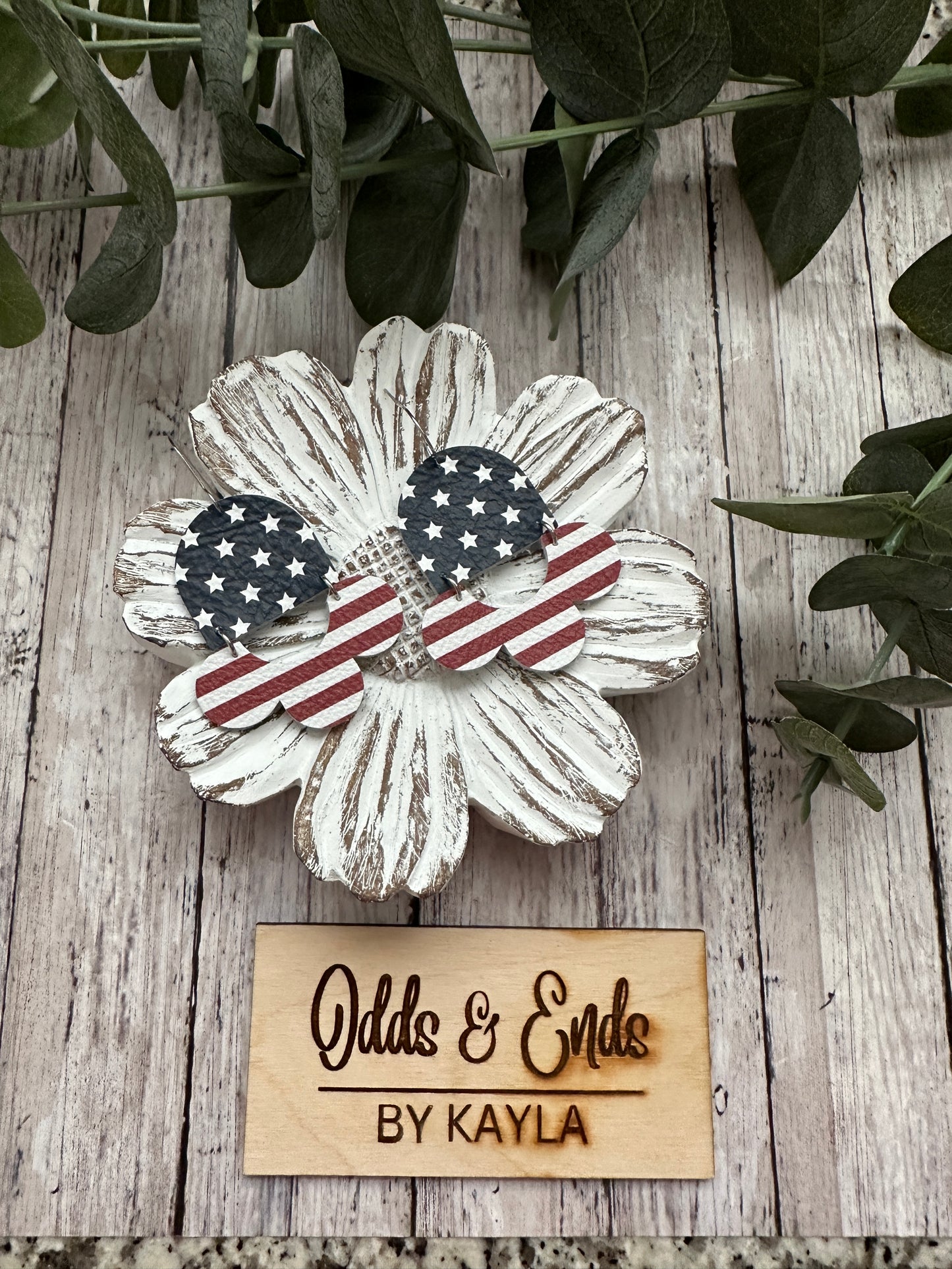 Stars & Stripes | Scalloped | Patriotic | 4th of July