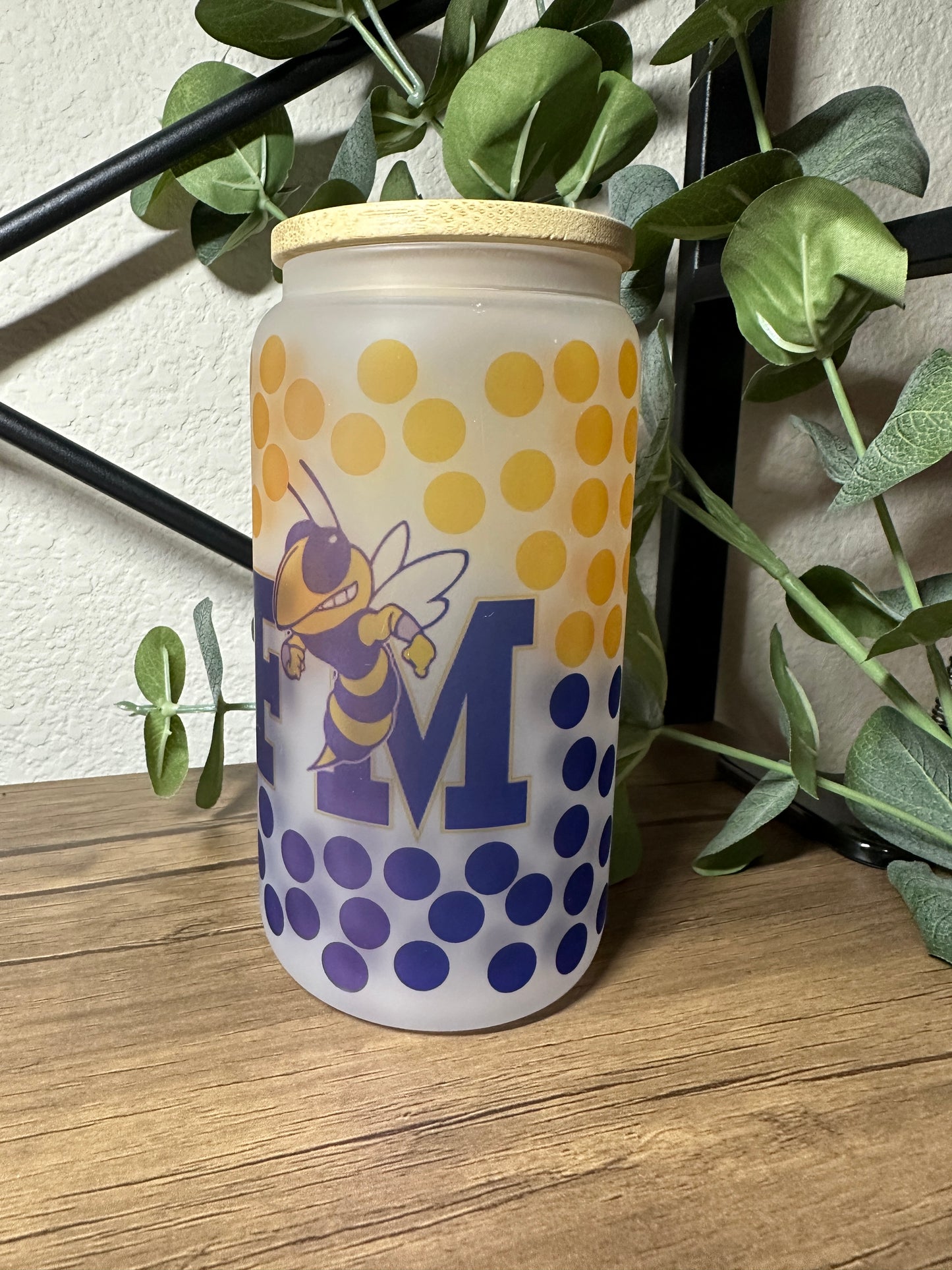 Fort Mill Glass Tumbler - School Spirit - Teacher Appreciation Gifts