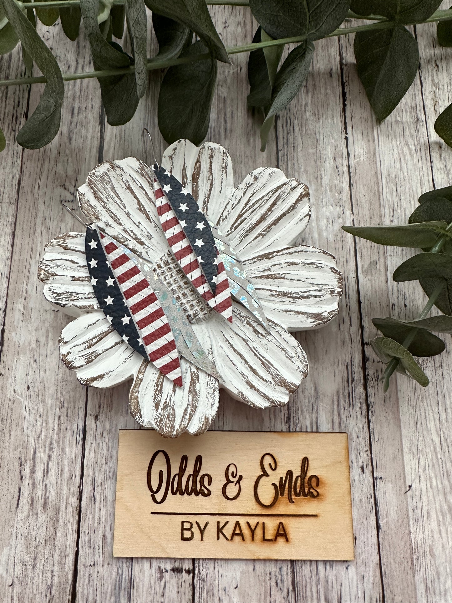 Stars & Stripes Feathers | Patriotic | 4th of July