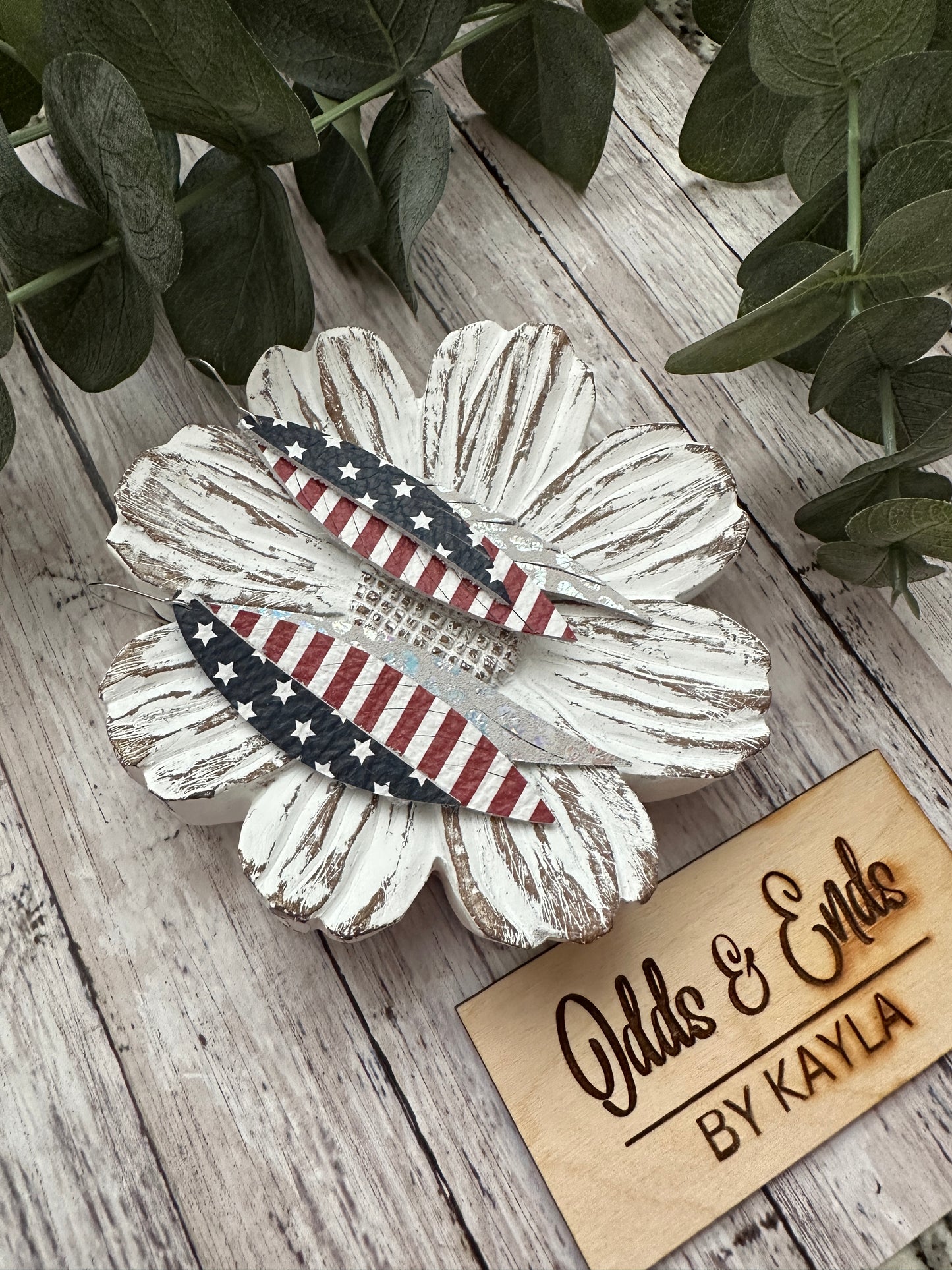 Stars & Stripes Feathers | Patriotic | 4th of July