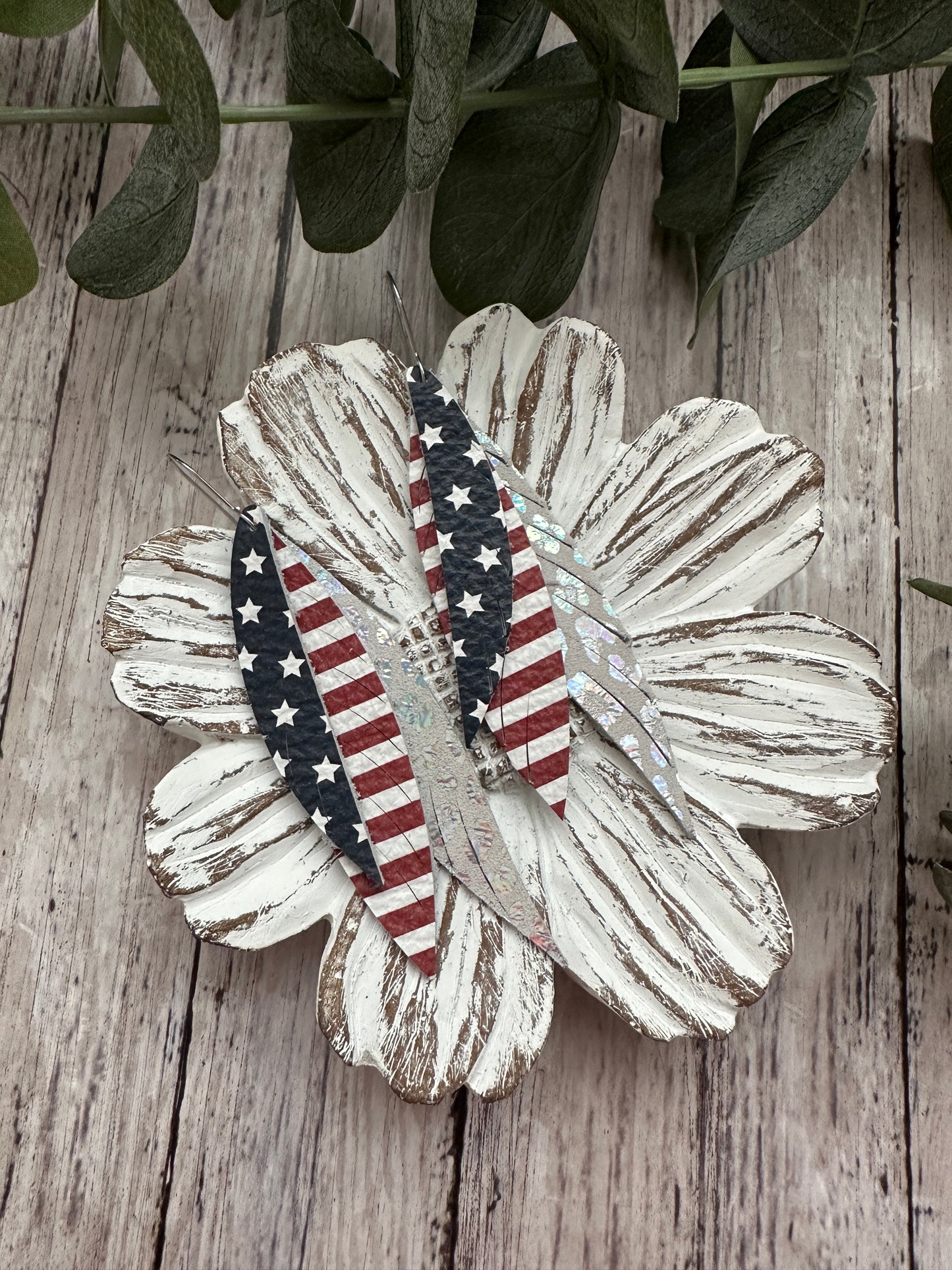 Stars & Stripes Feathers | Patriotic | 4th of July