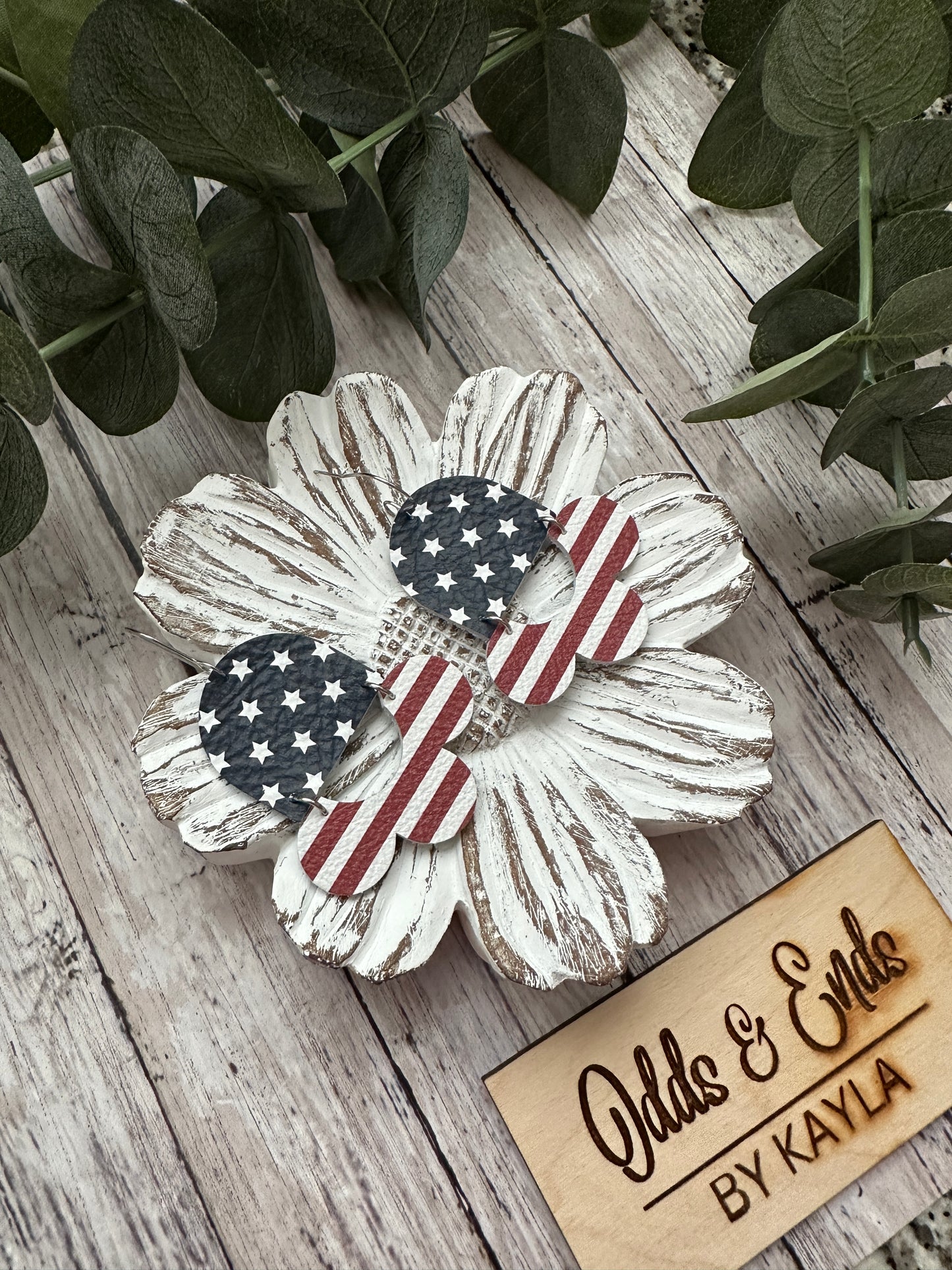 Stars & Stripes | Scalloped | Patriotic | 4th of July