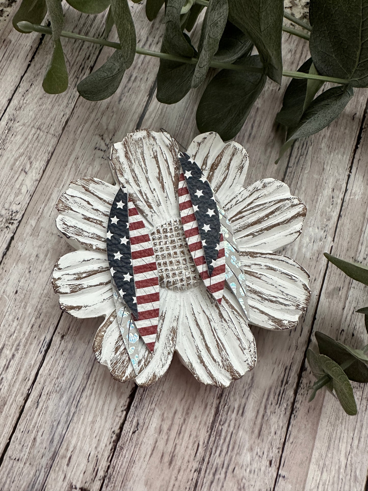 Stars & Stripes Feathers | Patriotic | 4th of July