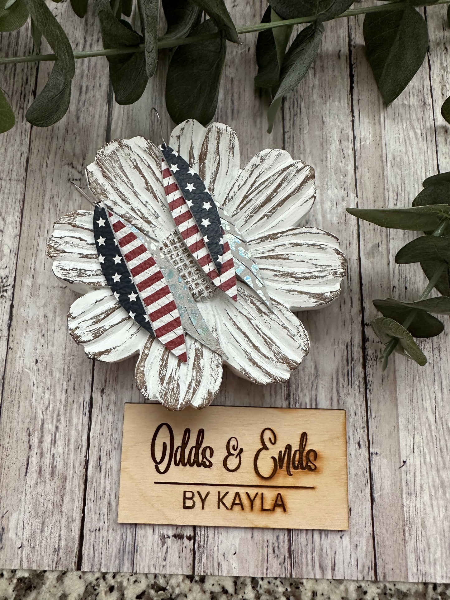 Stars & Stripes Feathers | Patriotic | 4th of July