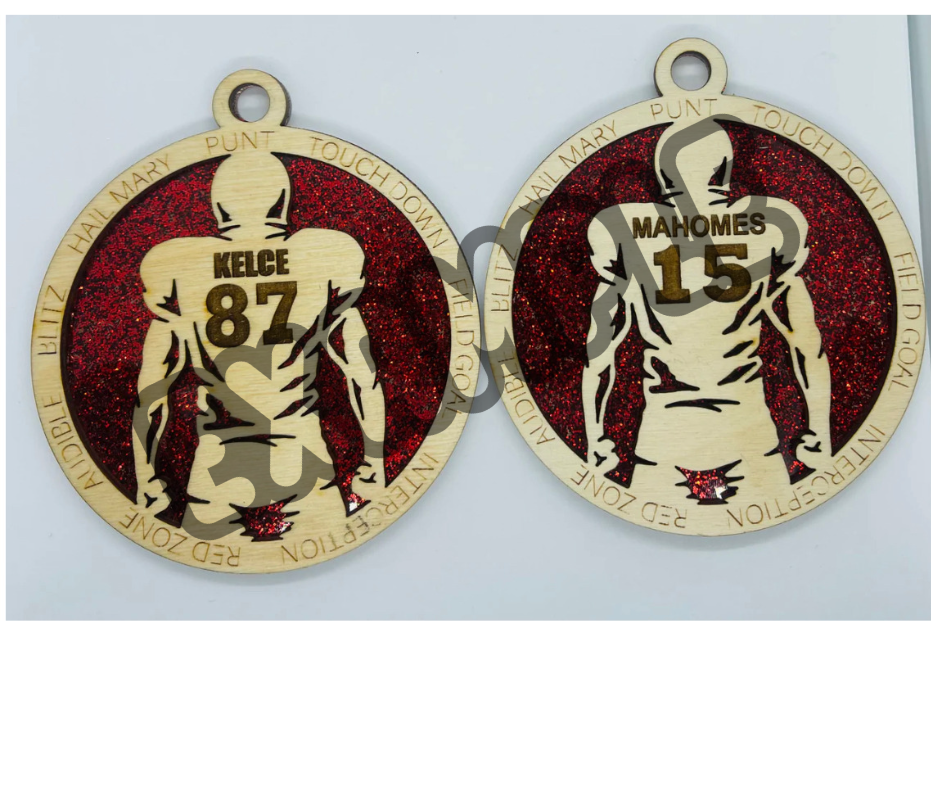 Custom Football Ornament