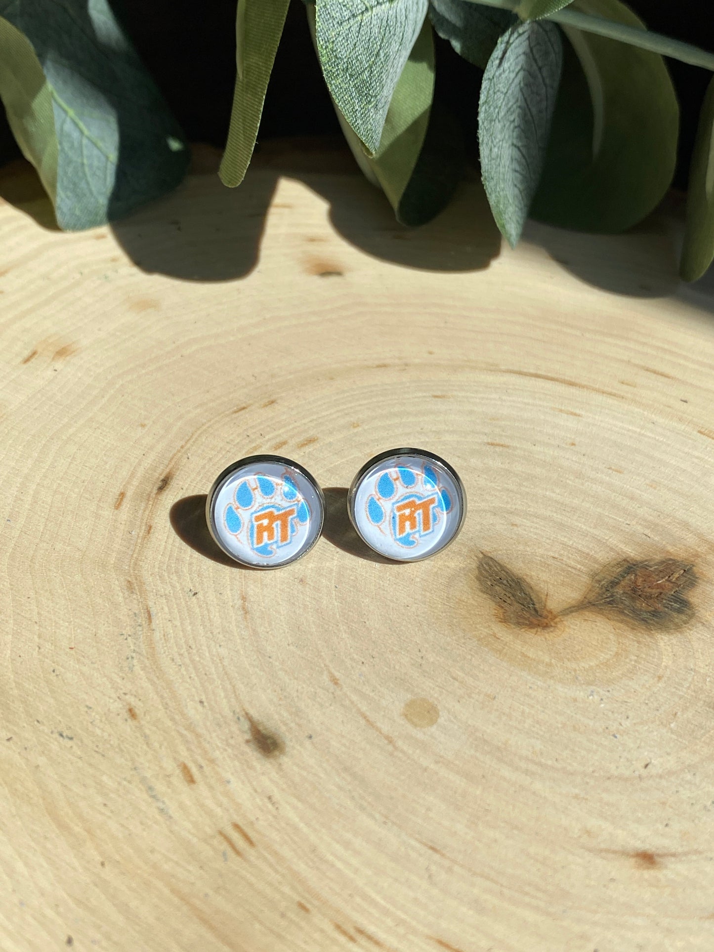 River Trail Elementary School Spirit Earrings - Studs