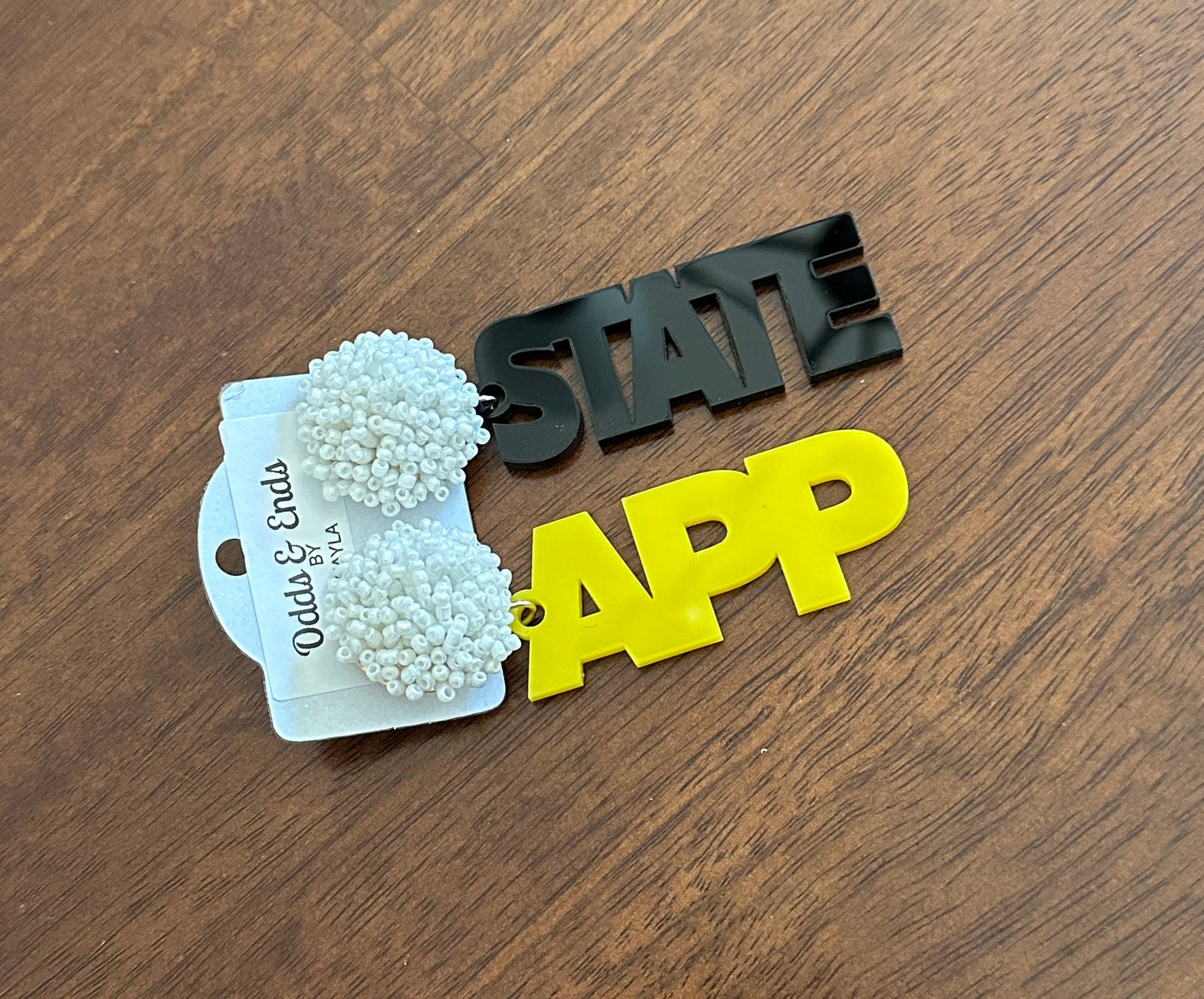 App State Spirit Earrings