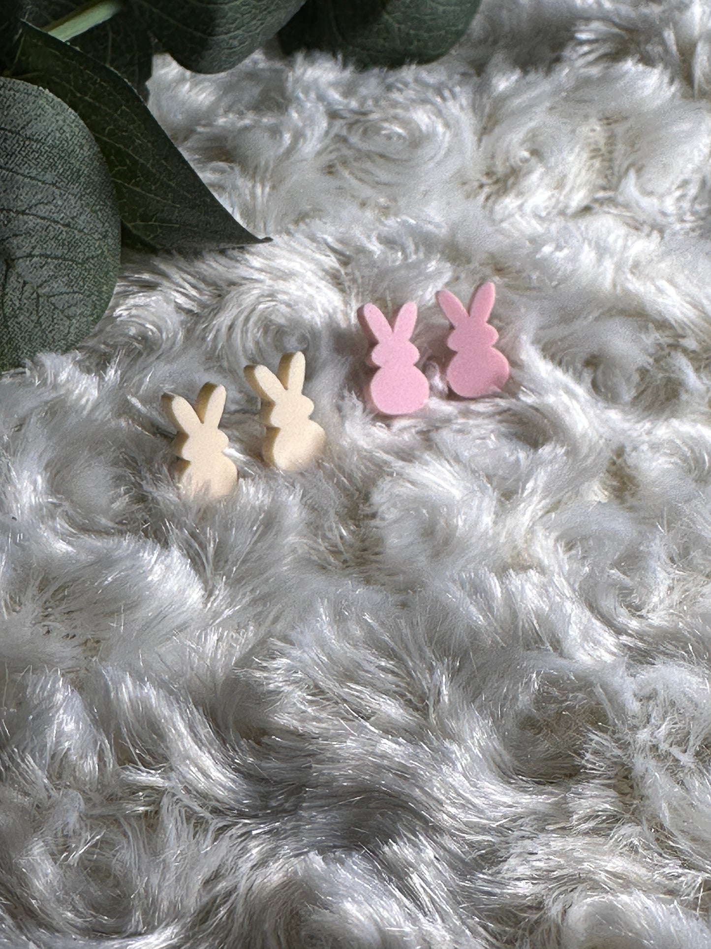 Bunny Studs | Easter Earrings | Peep Studs