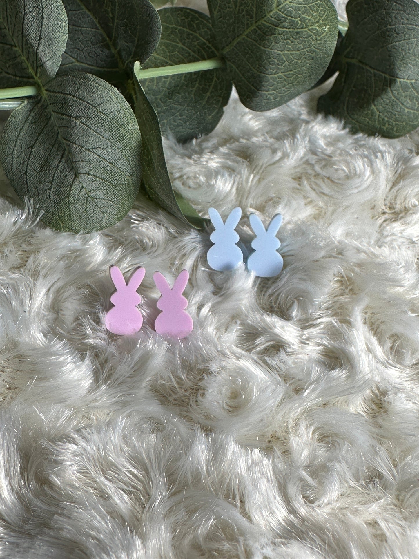 Bunny Studs | Easter Earrings | Peep Studs